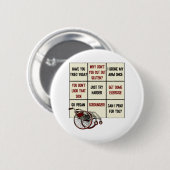 Ableism Bingo Behinderung Spaß! Für mit Behinderun Button (Vorne & Hinten)