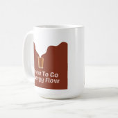 Ableitung von Brauen zum Energiefluss Kaffeetasse (Vorderseite Links)