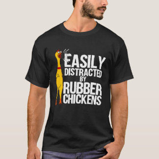 Ablenkbares Gummihuhn  Cooler Vogel T-Shirt