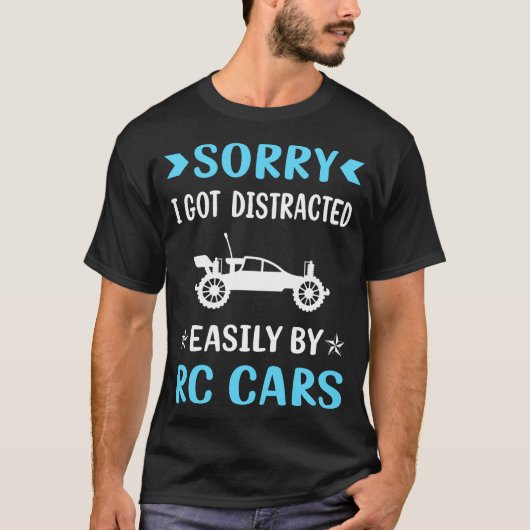 Ablenkte Autos T-Shirt (Vorderseite)
