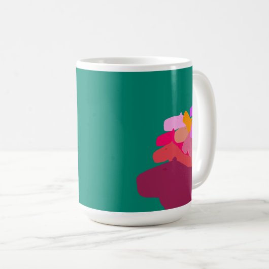 Ablenkte Capybaras Kaffeetasse (VorderseiteRechts)