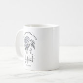 Ablenkte Gärtner Niedliche Pflanze Personalisiert Kaffeetasse (Vorderseite Links)