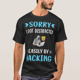 Ablenkter Hacking Hack Hacker T-Shirt