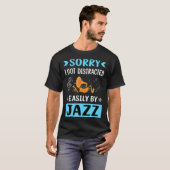 Ablenkter Jazz T-Shirt (Vorne ganz)