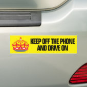 Ablenkter Sims-Treiber Behielt aus dem Telefonlauf Autoaufkleber (Auf Auto)