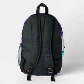 Ablenkung 2 bedruckter rucksack (Rückseite)