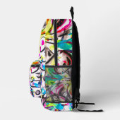 Ablenkung 3 bedruckter rucksack (Rechts)