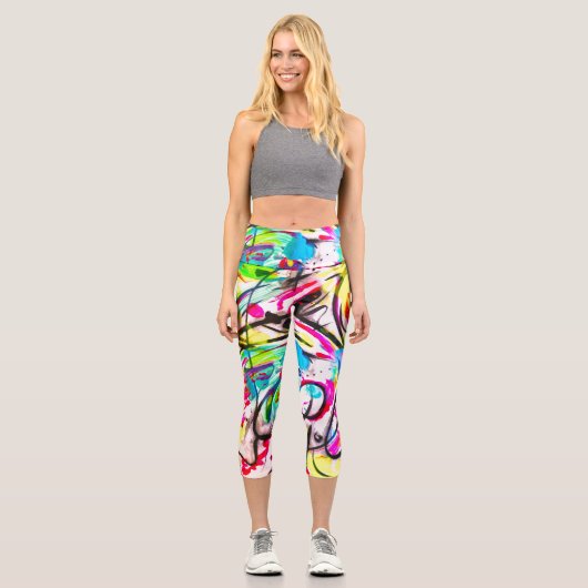 Ablenkung 3 capri leggings (Vorderseite)