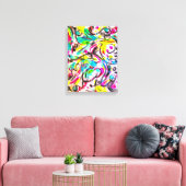 Ablenkung 3 leinwanddruck (Insitu (Wohnzimmer))
