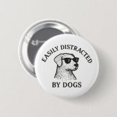 Ablenkung durch Hunde Button (Vorne & Hinten)