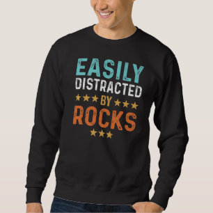 Ablenkung durch Steine Sweatshirt