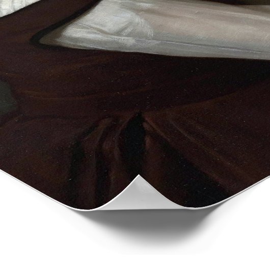 Ablenkung durch William-Adolphe Bouguereau Poster (Ecke)