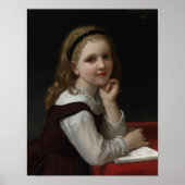 Ablenkung durch William-Adolphe Bouguereau Poster (Vorne)