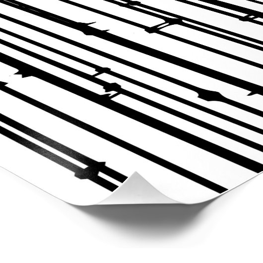 Ablenkung Poster (Ecke)