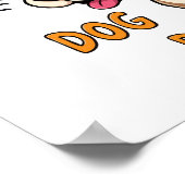 Ablenkung von Hunden - Unglaublich witzig Kaninche Poster (Ecke)