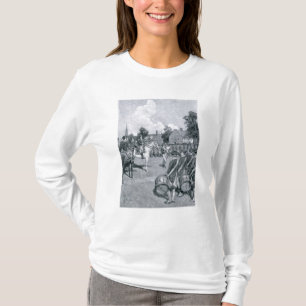 Ablesen der Erklärung vor Washington T-Shirt