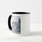Ablesen der Erklärung vor Washington Tasse (Vorderseite Links)