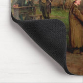 Ablesen der Nachrichten Mousepad (Ecke)