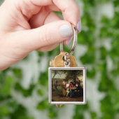 Ablesen der Nachrichten Schlüsselanhänger (Hand)