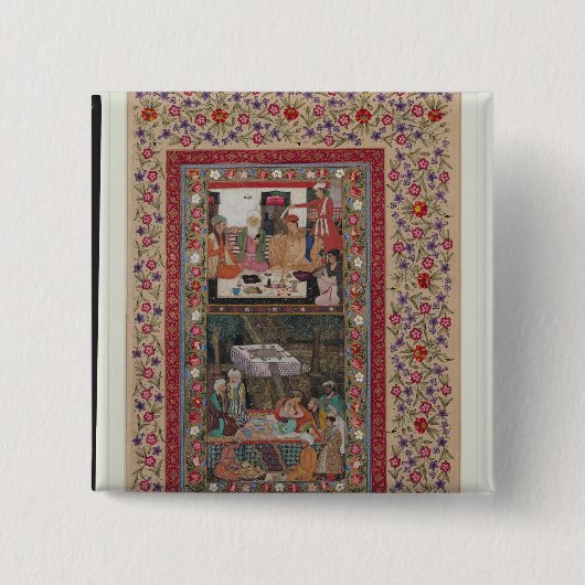 Ablesen des Verses und des Banketts Button (Vorderseite)