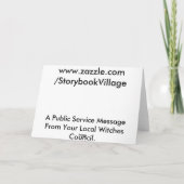 Ablesen umgedreht karte (Rückseite)