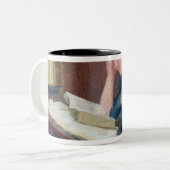 Ablesen Zweifarbige Tasse (Vorderseite Links)
