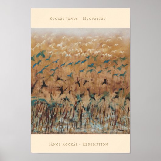 Ablösungsdruck von János Kockás Poster (Vorne)
