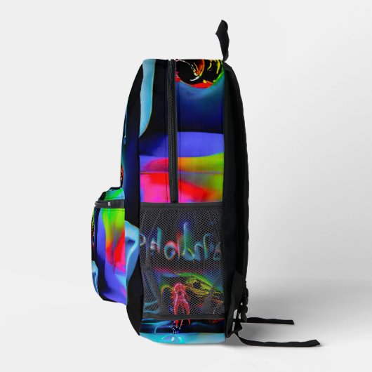 Ablutophobie 2 bedruckter rucksack (Rechts)