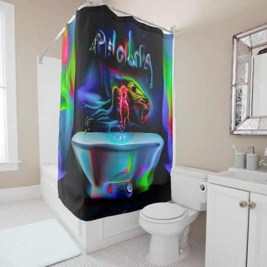 Ablutophobie 2 duschvorhang (Beispiel)