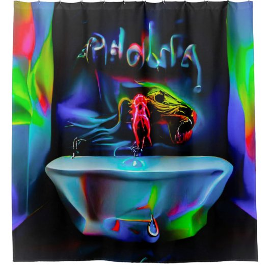 Ablutophobie 2 duschvorhang (Vorderseite)