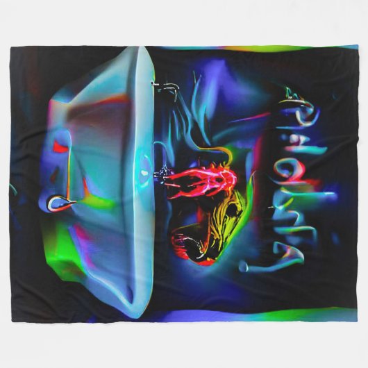 Ablutophobie 2 fleecedecke (Vorderseite (Horizontal))