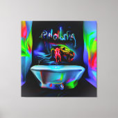 Ablutophobie 2 leinwanddruck (Vorderseite)