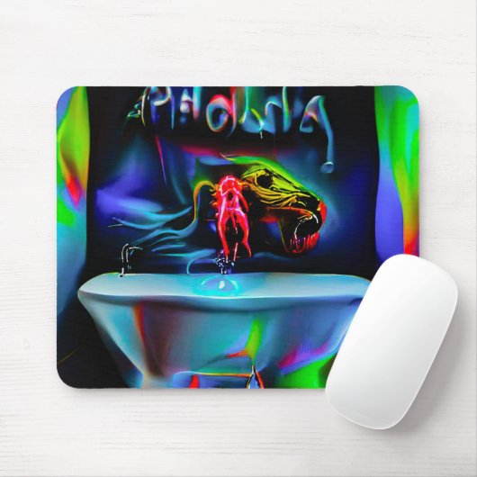 Ablutophobie 2 mousepad (Mit Mouse)