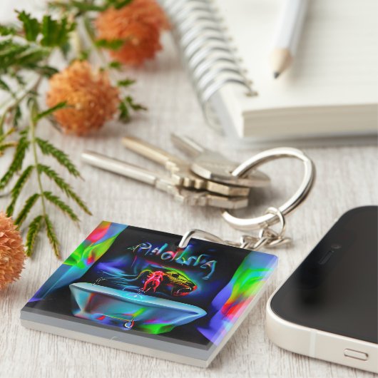 Ablutophobie 2 schlüsselanhänger (Vorderseite rechts)