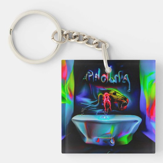 Ablutophobie 2 schlüsselanhänger (Vorderseite)