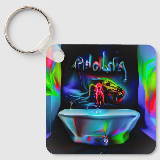 Ablutophobie 2 schlüsselanhänger (Vorderseite)