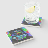 Ablutophobie 2 steinuntersetzer (Seitenansicht)