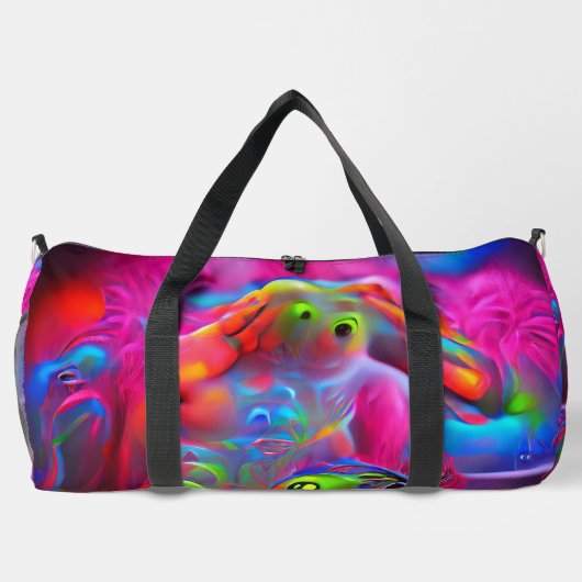 Ablutophobie Duffle Bag (Rückseite)