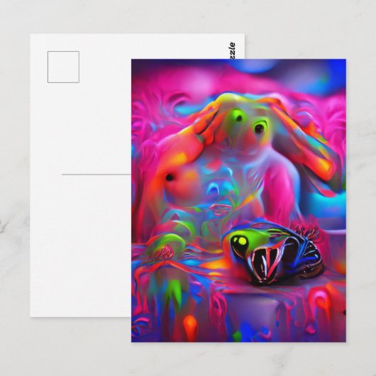 Ablutophobie Postkarte (Vorne/Hinten)