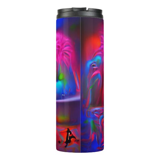 Ablutophobie Thermosbecher (Rückseite)