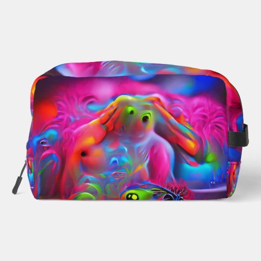 Ablutophobie Waschbeutel (Rückseite)