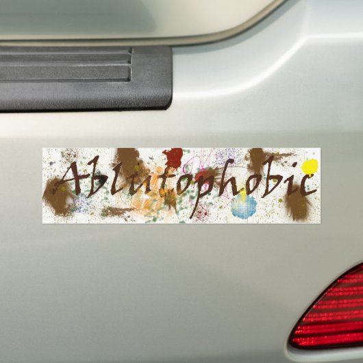 Ablutophobischer (Angst vor dem Baden) Autoaufkleb Autoaufkleber (Auf Auto)