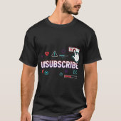 Abmelden - Funny Tech Meme T - Shirt (Vorderseite)