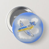 Abmessungen des Flugzeugs Button (Vorne & Hinten)