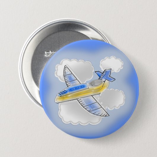 Abmessungen des Flugzeugs Button (Vorne & Hinten)