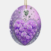 Abmessungen: Durchmesser: 2,87" Dicke: 0,156" Gewi Keramik Ornament (Rechts)