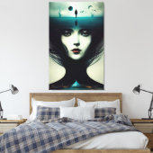 Abmessungen Leinwanddruck (Insitu (Schlafzimmer))