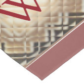 Abmessungen Quadrat-W Kurzer Tischläufer (Ecke)