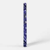 Abmessungen quadratisch, Marine-M Samsung Galaxy Hülle (Rechte Seite)