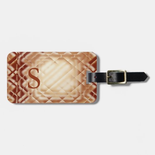 Abmessungen — Rot-S Gepäckanhänger (Vorderseite horizontal)